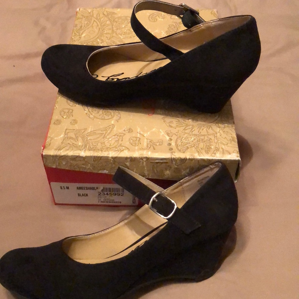 Black American Rag Mary Janes